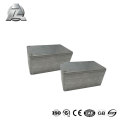 Caja de aluminio para exteriores de aluminio resistente gris negro 80x37 para caja aluminio